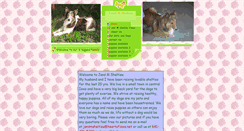 Desktop Screenshot of jandmshelties.com